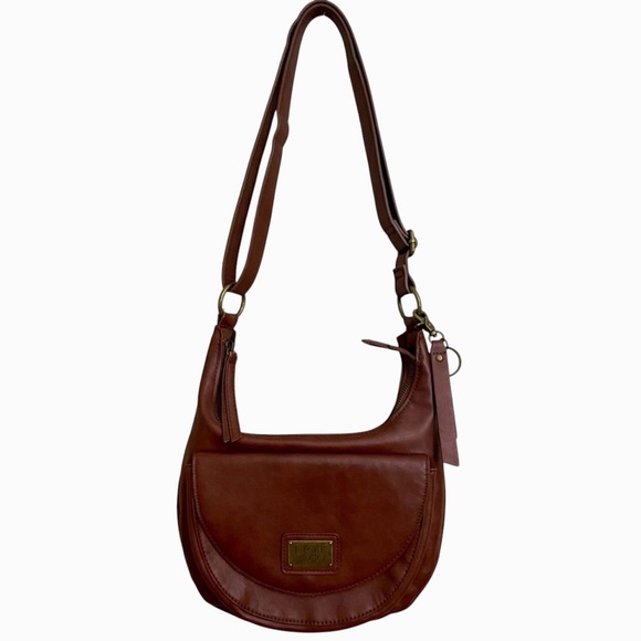 FRYE AND CO. Handbags - FRYE AND CO. Faux Leather Crossbody Shoulder Bag